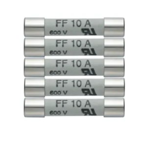 Kit di 5 fusibili di ricambio 10a 600v per 760-1 2  0590 0005