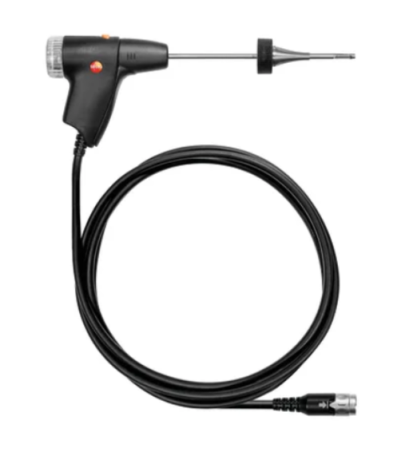 Sonda con puntale sostituibile per analizzatori fumi lunghezza puntale 180 mm Testo 0600 9760