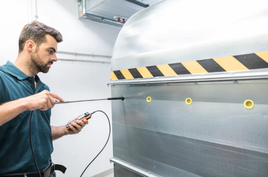 Sonda a filo caldo digitale con sensore di temperatura cavo Testo 0635 1032