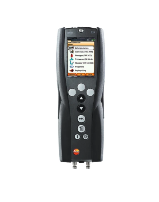 Strumento prova tenuta gas e acqua con pompa e Bluetooth 324 Essential Kit Testo 240000 0155