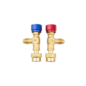 Valvola di chiusura  0554 3112 adattatore 1/4 sae maschio a 5/16 sae femmina per impianti hvac/r  0554 3112