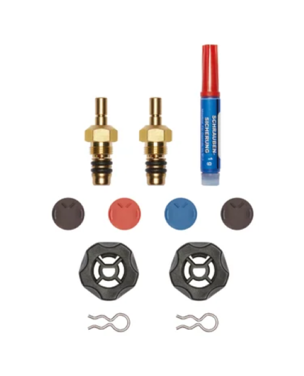 Kit di ricambio valvole per collettori digitali compatibile con Testo 549, 550, 557, 570  Testo 0554 5570
