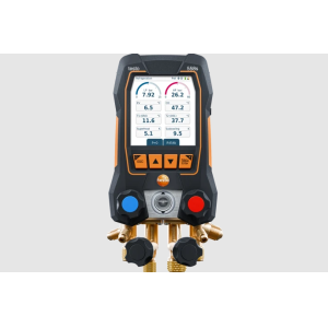 Manometro 558s con blocco valvole a 4 vie  per impianti di refrigerazione e climatizzazione  0564 5581