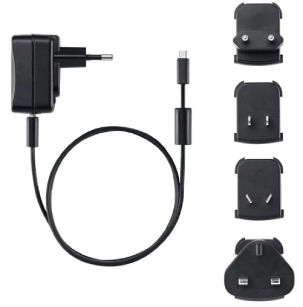 Alimentatore USB 230 V AC / 5 V DC 2 A con cavo USB micro per lu2019alimentazione elettrica esterna Testo 0554 1106