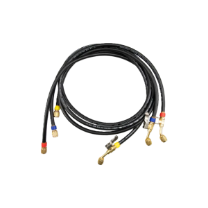 Kit 3 tubi flessibili di riempimento con valvola 1/4 5/16 sae  0554 2116