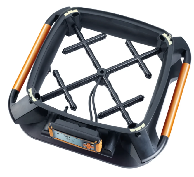 Balometro 420 Misuratore Portata Aria Temperatura Umiditu00e0 Pressione con Cappa Standard Bluetooth e trolley Testo 0563 0420