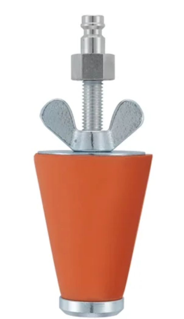Raccordo di tenuta conico gommato 1 2 19-32 mm per collegamento strumenti di misura su tubazioni HVAC Testo 0554 3151