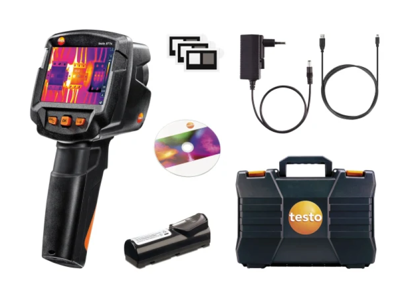 Kit termocamera 80mK 240x180 871s Testo 0560 8716