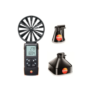 Anemometro digitale tipo 417 a elica con app diametro 100 mm e coni di misura inclusi  0563 1417