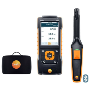 Kit  440 co₂ con bluetooth misuratore qualità aria temperatura e umidità per ambienti interni  0563 4405