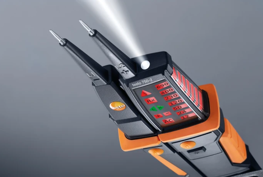 Tester tensione check fasi 750-2 Testo 0590 7502