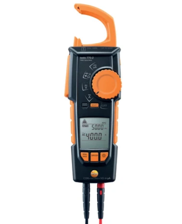 Pinza Amperometrica 770-2 True RMS CAT IV 600V Testo 0590 7702 