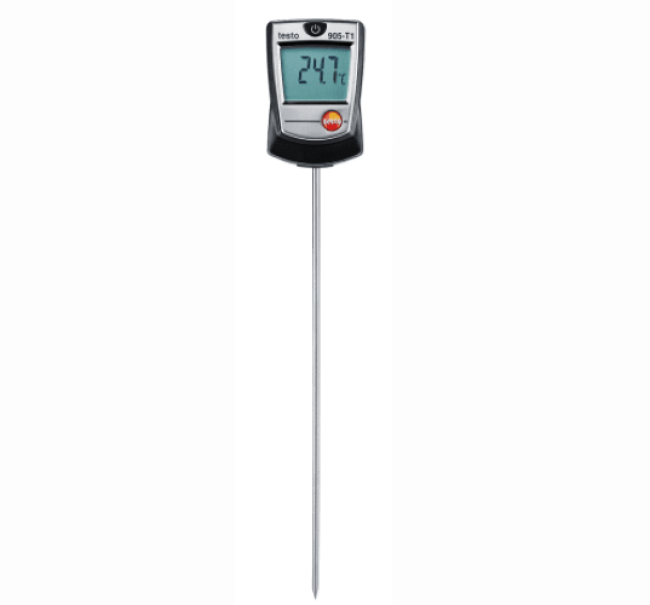 Termometro a immersione 905 T1 campo di misura da -50 a +350u00b0C Testo 0560 9055