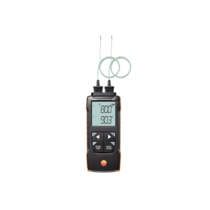 Termometro differenziale tipo 922 con 2 canali tipo k, misura fino a +1000 °c, bluetooth e app smart  0563 0922