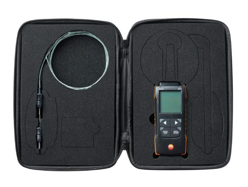 Termometro Differenziale tipo 922 con 2 Canali Tipo K, Misura fino a +1000 u00b0C, Bluetooth e App Smart Testo 0563 0922