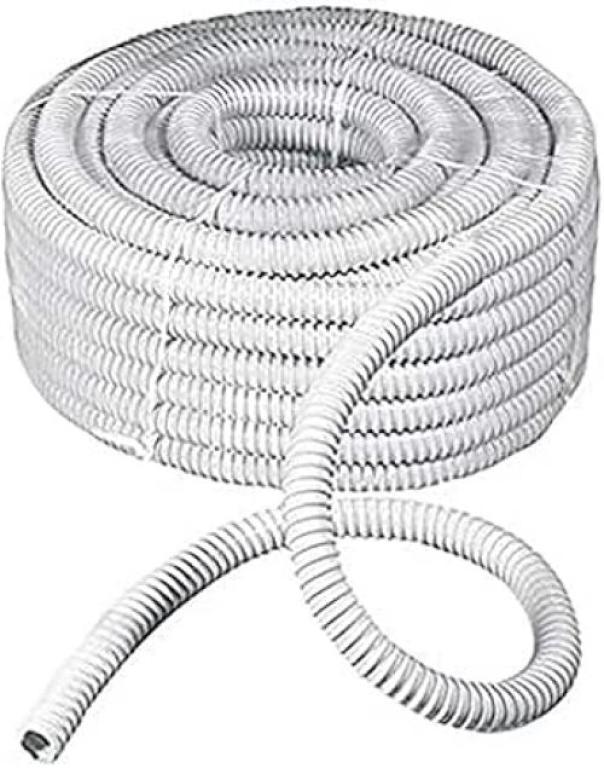 guaina spiralata flessibile pvc u00d812 mm 30 metri grigia elettrocanali