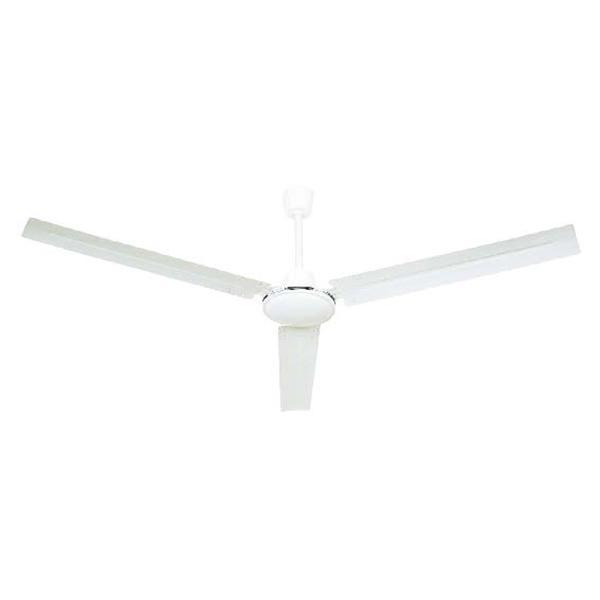 Ventilatore da Soffitto Industriale u00d8142 cm con 3 Pale e 5 Velocitu00e0 Potente e Silenzioso Zephir ZFS8124