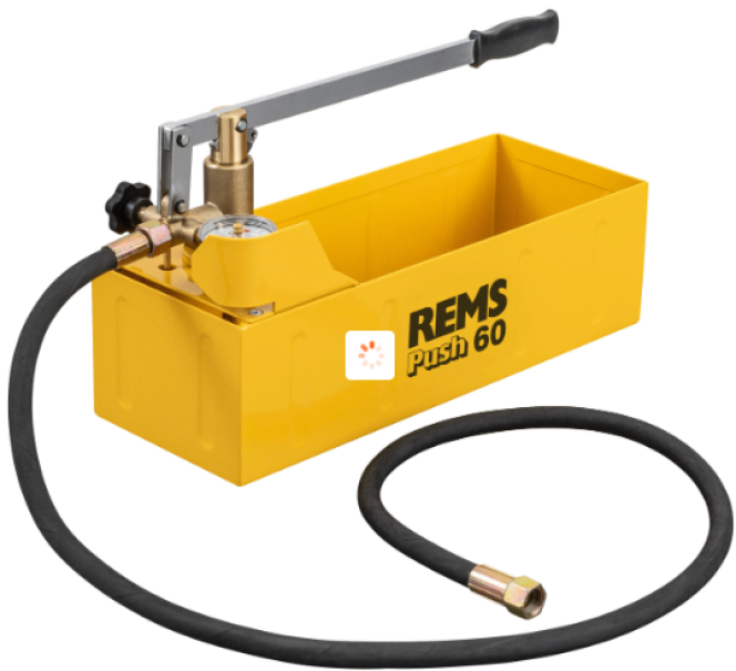 Pompa manuale per prova pressione D 12u202fL, fino a 60u202fbar Rems 115000 R