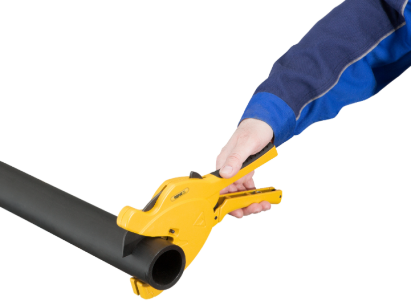 Cesoia professionale ROS P 63 S  per tubi plastici multistrato e PVC Rems 291290 R