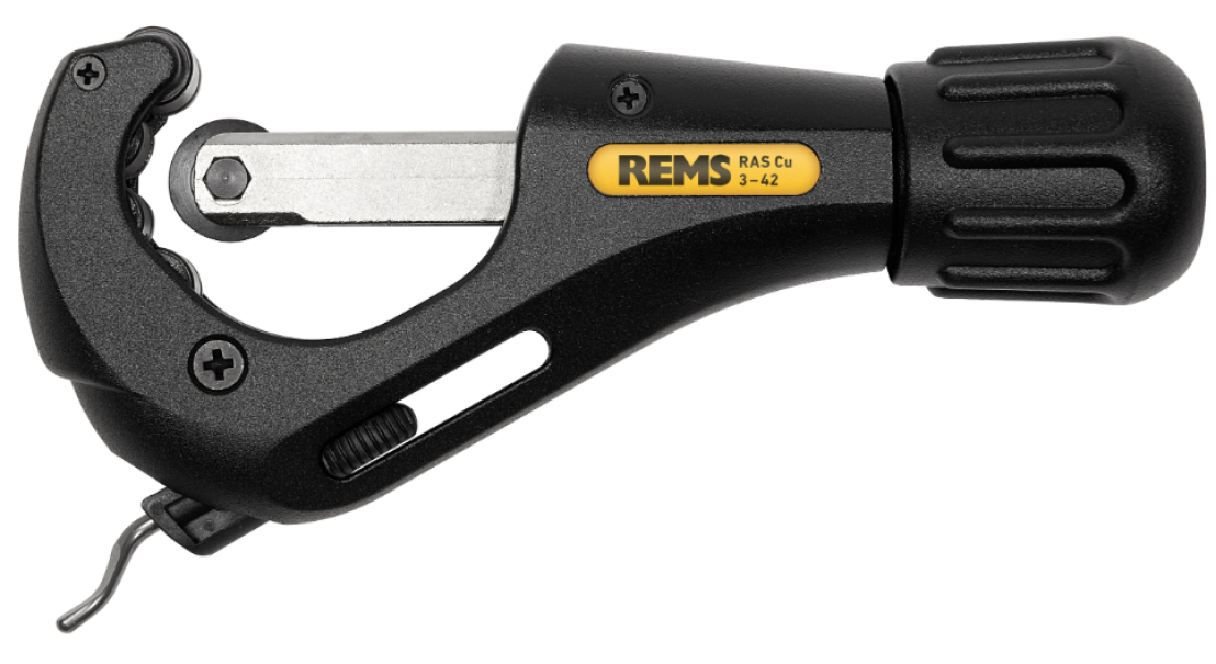 Tagliatubi professionale per rame D 3u201342 mm con sbavatore integrato Rems 113320 R