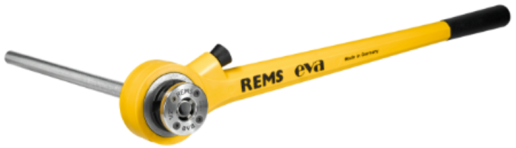 Filiera manuale con cricco e testine eva Set R 1/2 1-1/4 Rems 520015