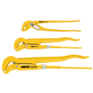 Catch set con 3 pinze professionali per tubi apertura fino a 60 mm  116x01 r