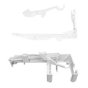 Distanziale completo di leve per pulsanti cassetta esterna vela doppio scarico  crivel08