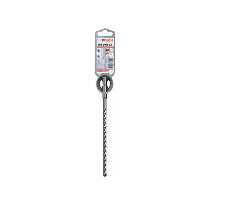 Punta SDS Plus 7X Bosch 2608576132 calcestruzzo muratura 8x150x215 mm