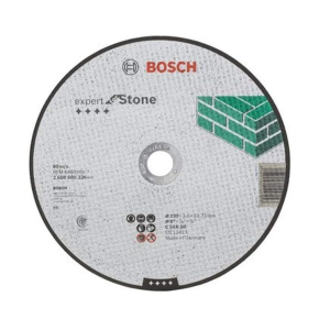 Mola da taglio diritta per pietra 230 x 3 mm grana 80 in carburo di silicio e fibra  2608600326