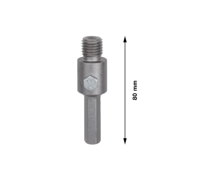 Adattatore PRO Hex M16 esagonale 11 mm 80 mm Bosch 2608550078