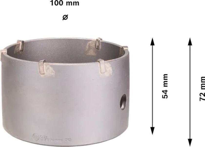 Corona PRO SDS plus-5 u00d8 100 mm 6 taglienti Bosch 2608550616