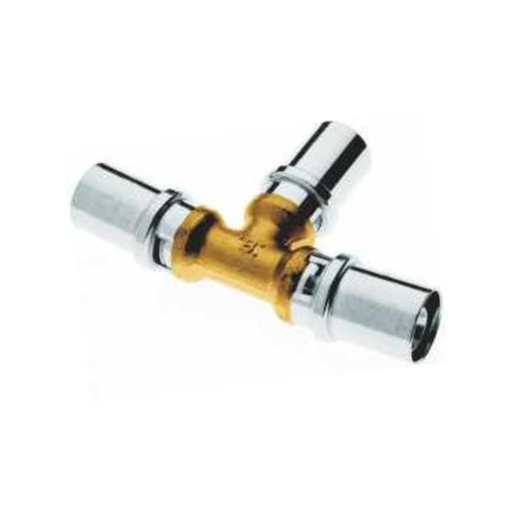 raccordo t intermedio bampi 16x16x16 mm pressare profilo th