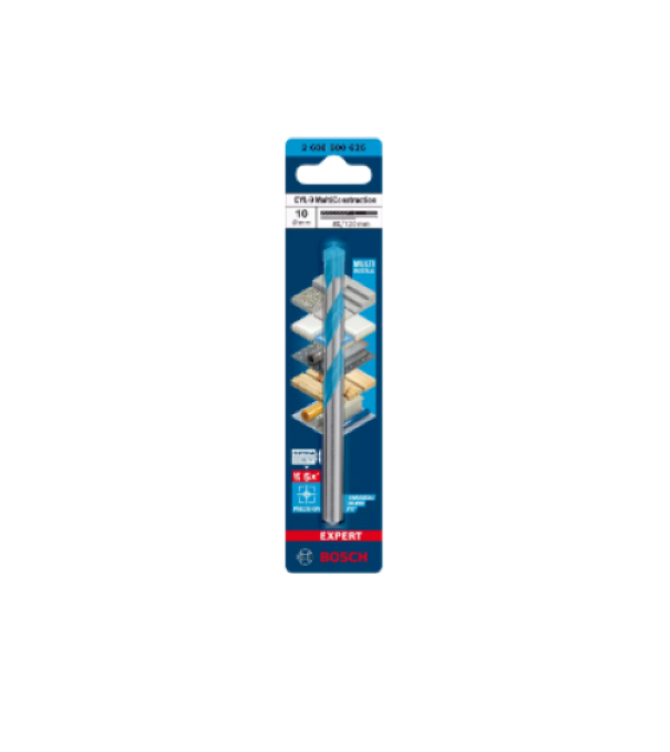 Punta EXPERT CYL 9 Multi Construction D 10 x 80x120 mm Bosch 2608900626