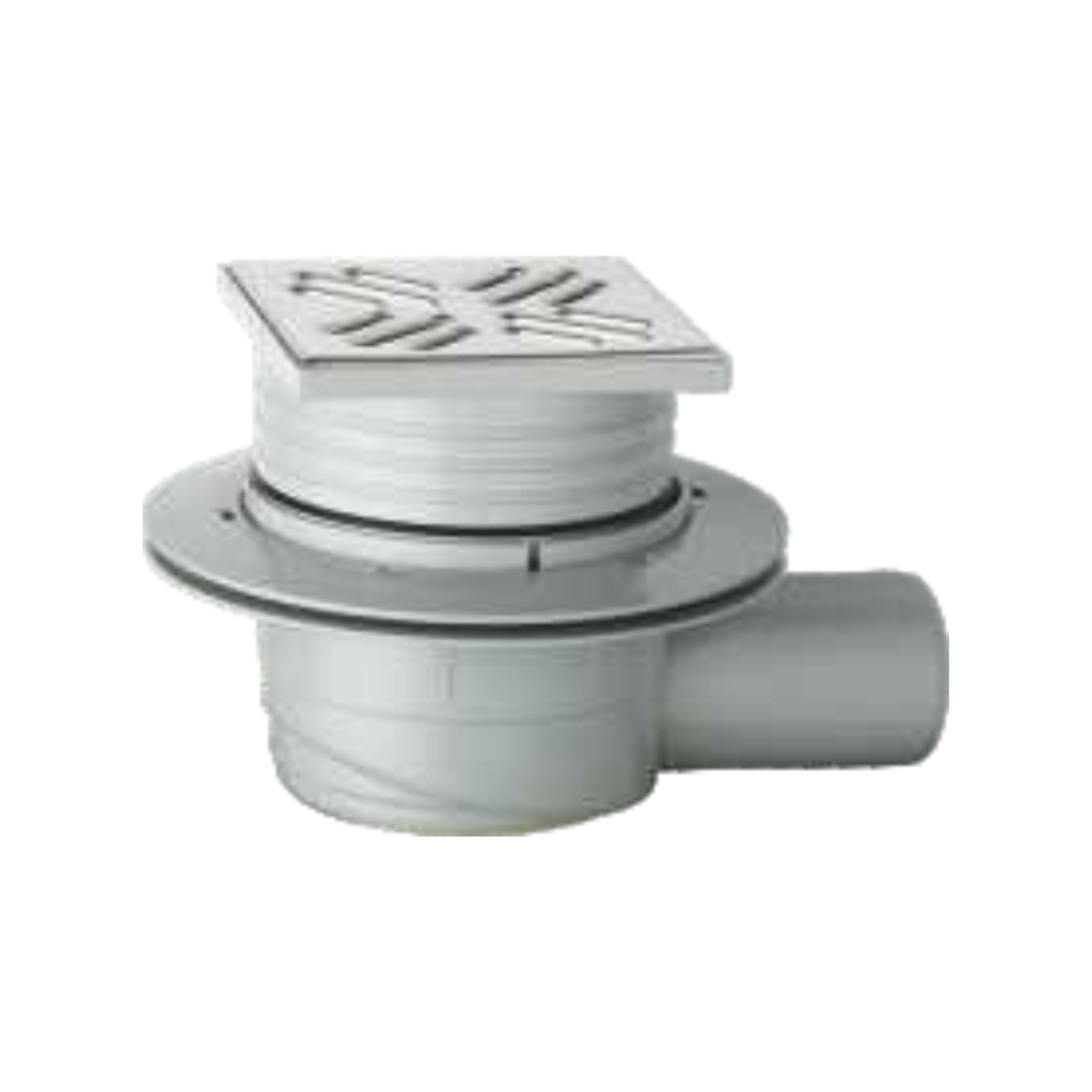 piletta sifonata pavimento bampi griglia inox 105x105