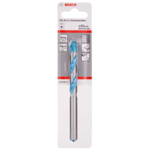 Punta Multi Construction CYL 9 Du202f10u202fmm x u202f80u202fmm x 120u202fmm Bosch 2608596057