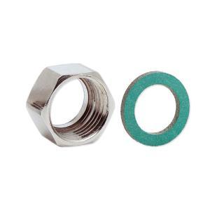 Dado filettato g 1/2 per tubo dn 12 aisi316l  a02-0010-00724