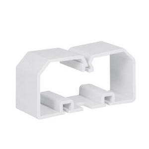 Traversino fermacavi 150 x 60 mm pvc grigio ip40  ecco150