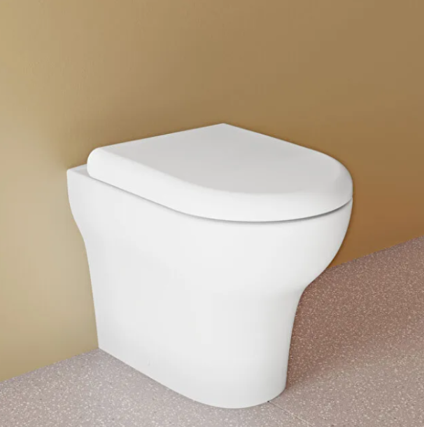 Vaso a pavimento filo muro SmoothFlush bianco 52 cm Zentrum NEO Vitra 7785B003u20110075