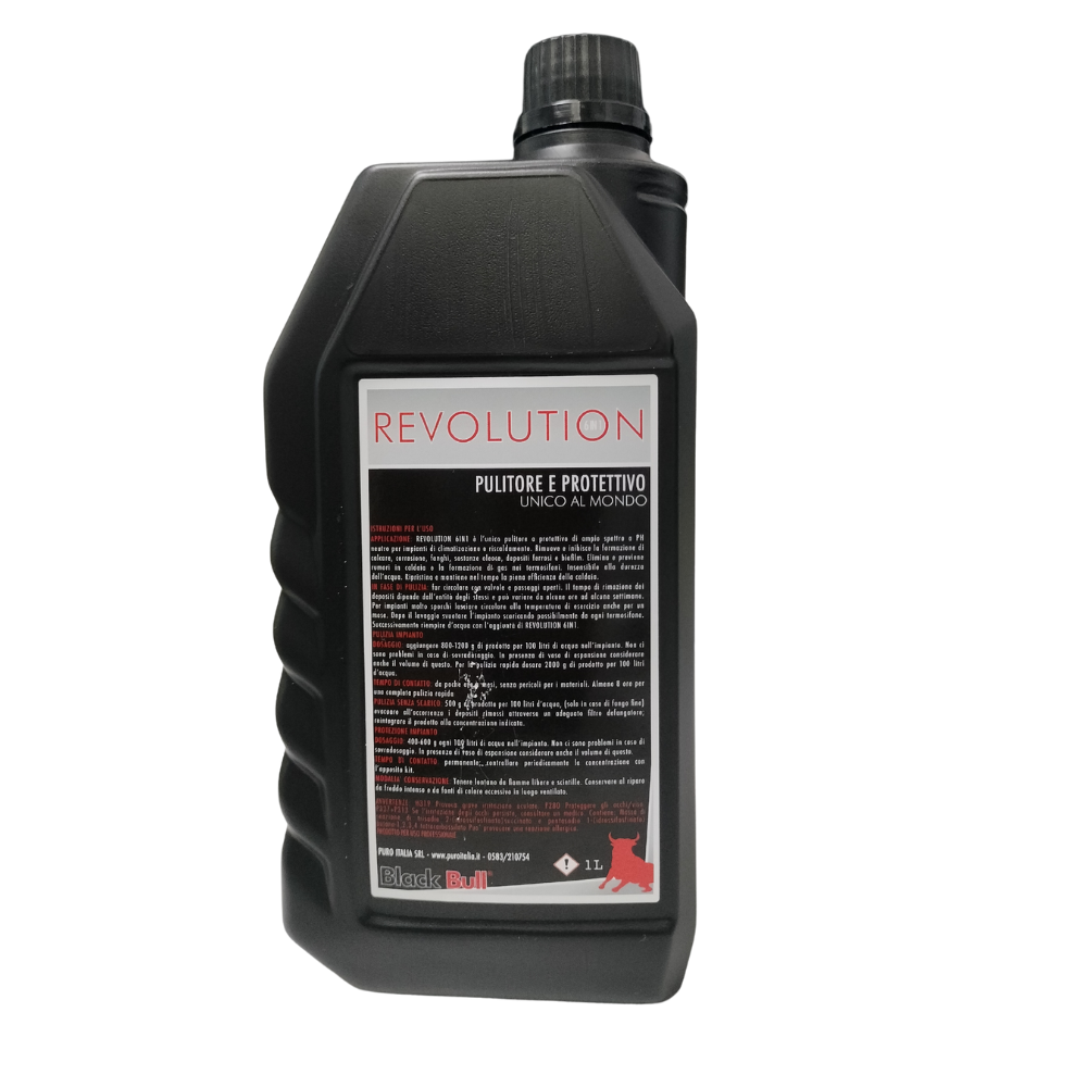 Flacone Revolution 1u202fL pulitore protettivo 6u2011inu20111 Puro Italia BB001