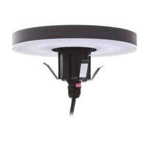 Testa palo led ip65 4000k con diffusore traslucido in pmma per pali ø60 mm  coled tp 100-1062182n