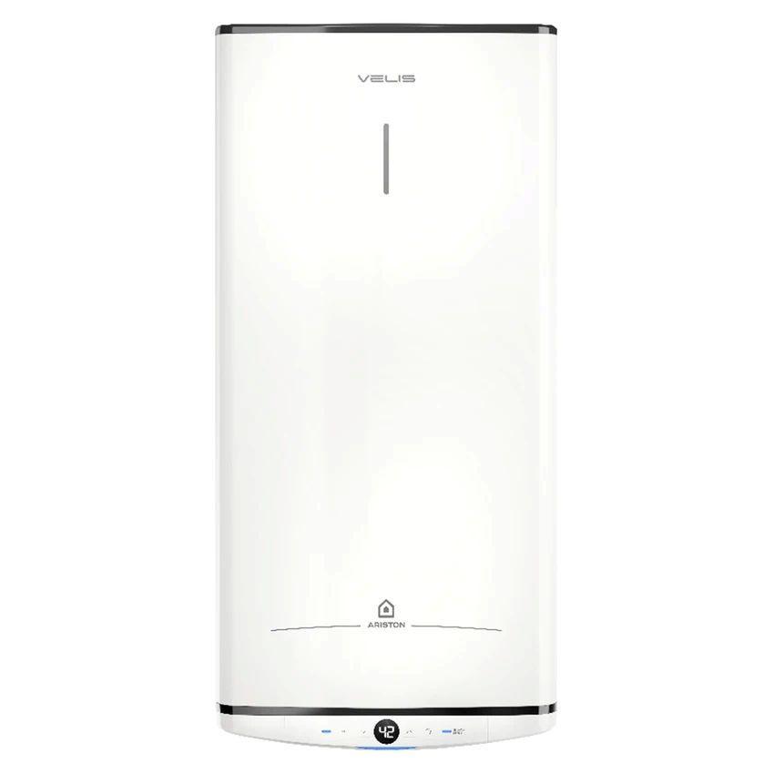 Scaldabagno elettrico ultrasottile Ariston 100 litri pannello LCD multiposizione