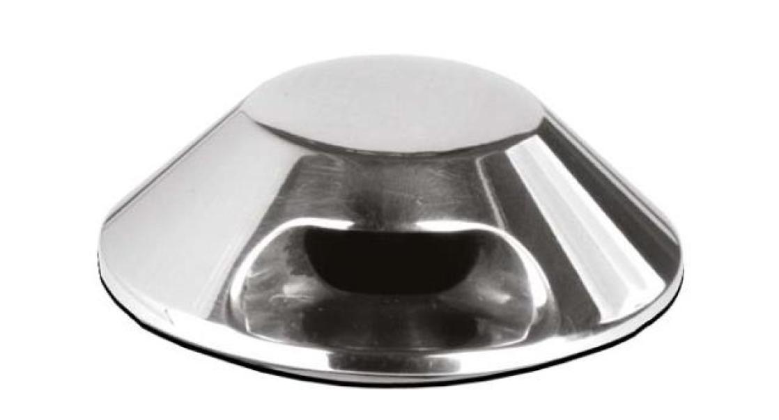 Faretto da incasso calpestabile in acciaio inox Mareco Lira 40 Palpebra u00d840 mm IP67