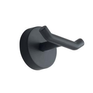 Appendino bagno doppio acciaio inox nero matt  eros 000023261400200