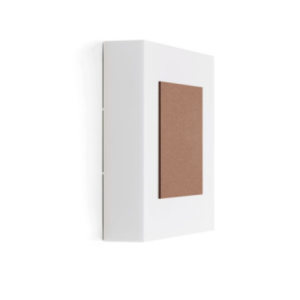Plafoniera led da parete e soffitto per esterni corten 4000k ip65 17w 1296 lm cri>80  ll116105n