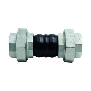 Giunto elastico in gomma epdm ff 1" lunghezza 200 mm antivibrante per acqua  070351/e