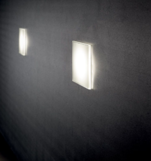 segnapasso LED incasso parete soffitto grigio Lombardo LL1250103