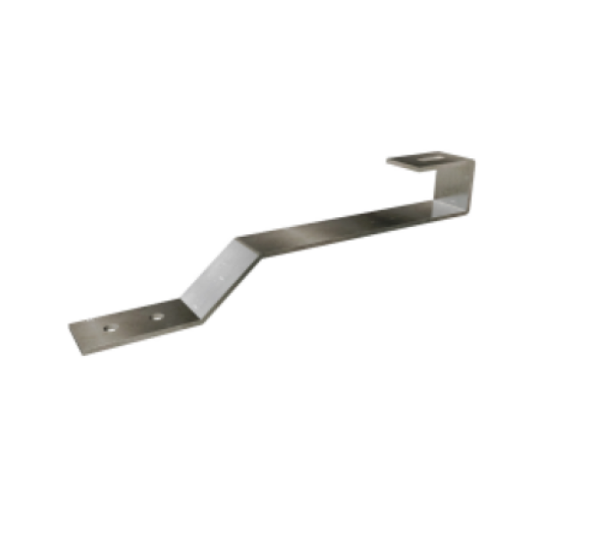 staffa inox 210x80x50 mm tegola piana PRT STF0002