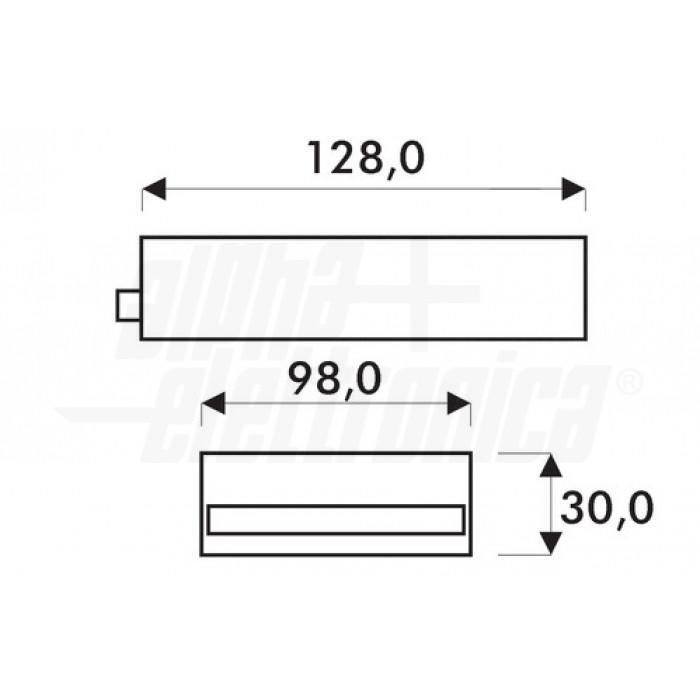 alimentatore switching 100w 12v 84a ip20 alpha elettronica pu100125