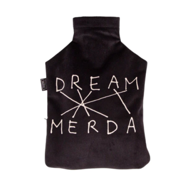 borsa acqua calda 2 litri dream merda poliestere gomma seletti 02604