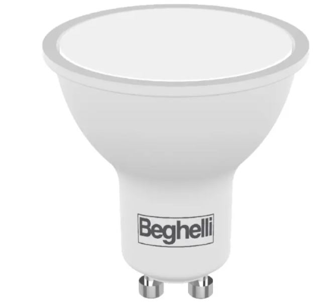 Lampadina LED GU10 dimmerabile 8W 4000K 710lm Beghelli 57029